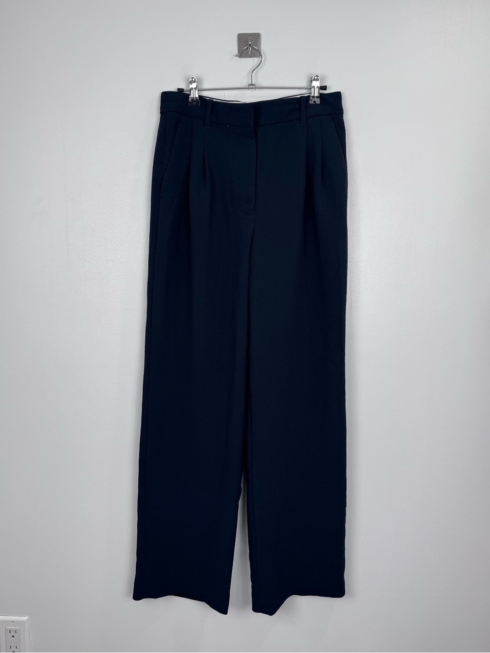 Aritzia Women Effortless Pant Navy Blue Size 6